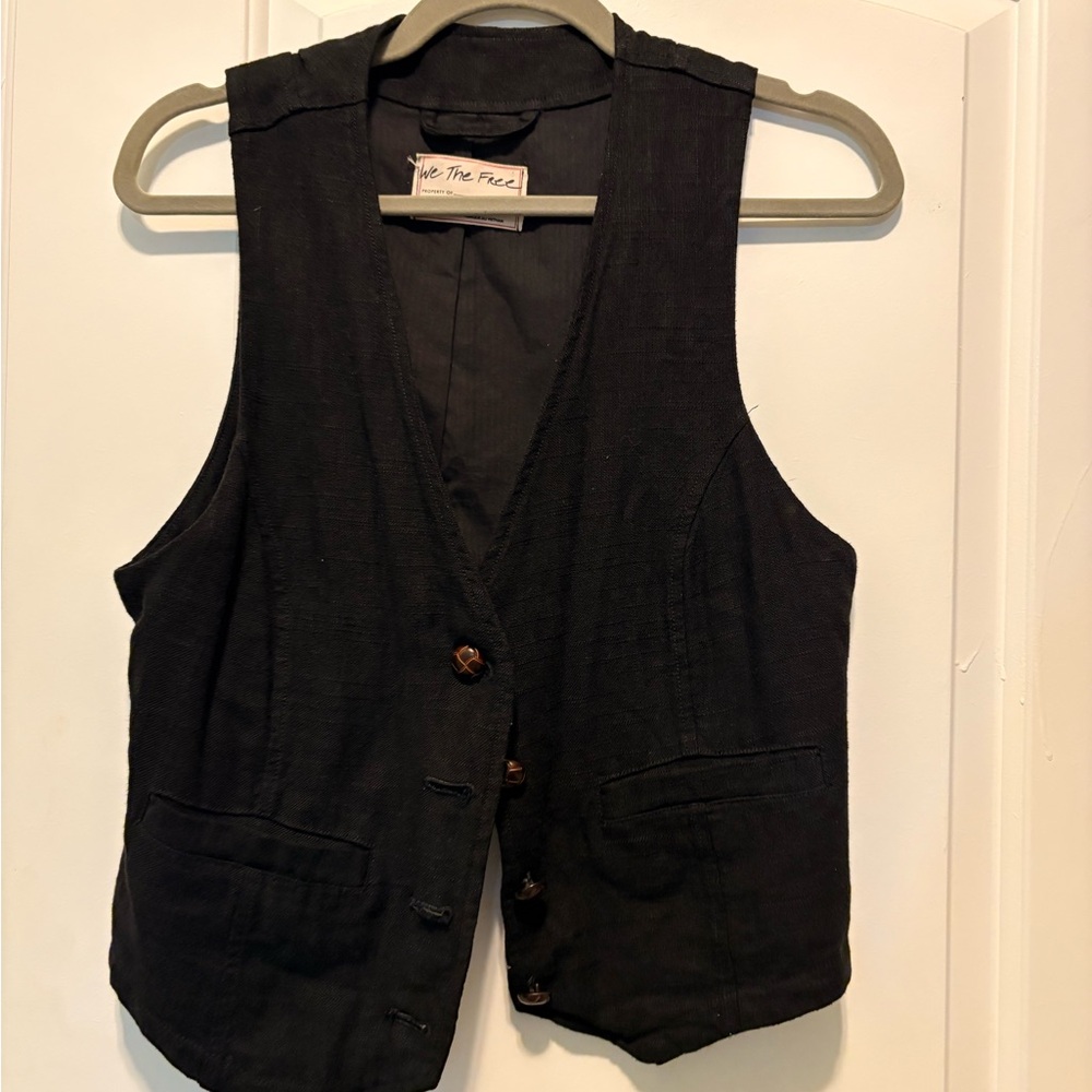 We The Free Charcoal Vest